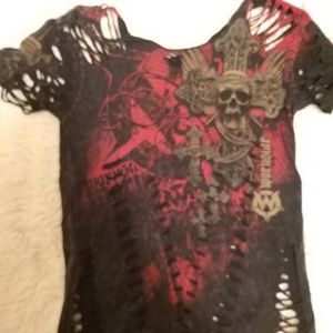 Wornstar distressed shirt